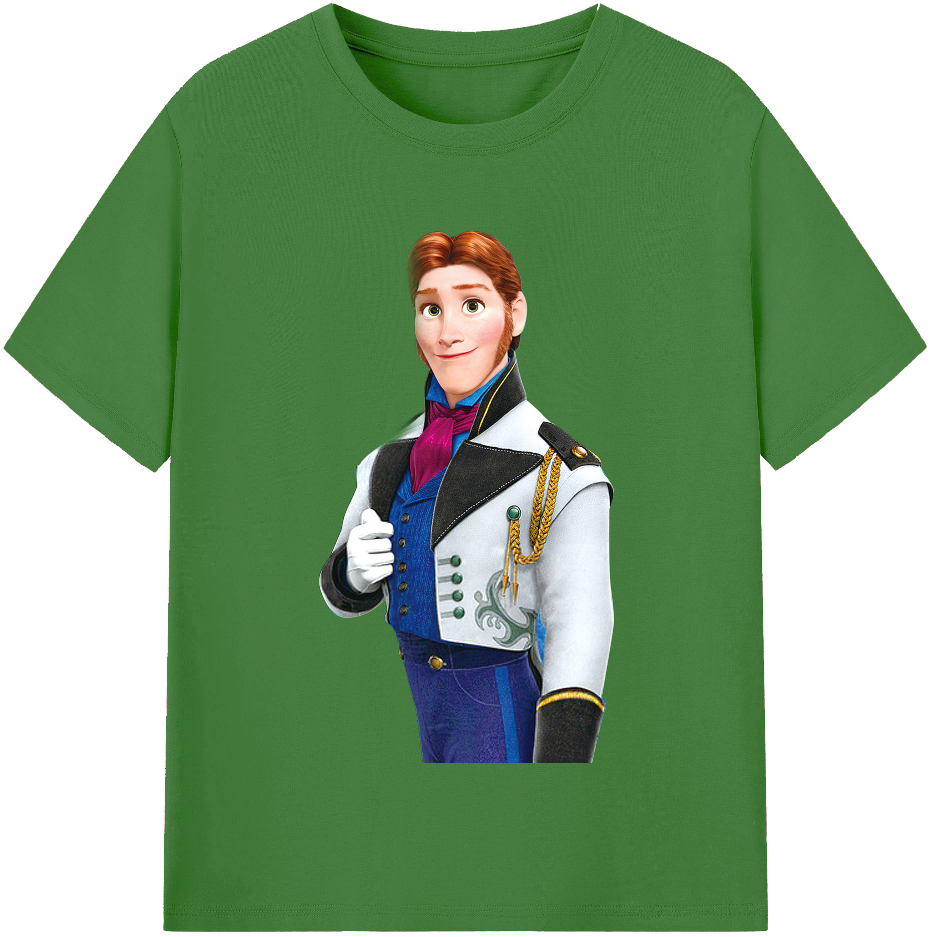 （画像用） アナと雪の女王 アンナ エルサ Frozen Anna Elsa レディースカジュアルプリントTシャツ（綿100％）